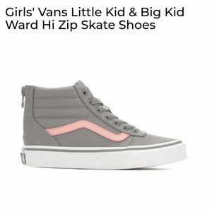 Little Girls Vans - Hi Zip Skater (size 2)